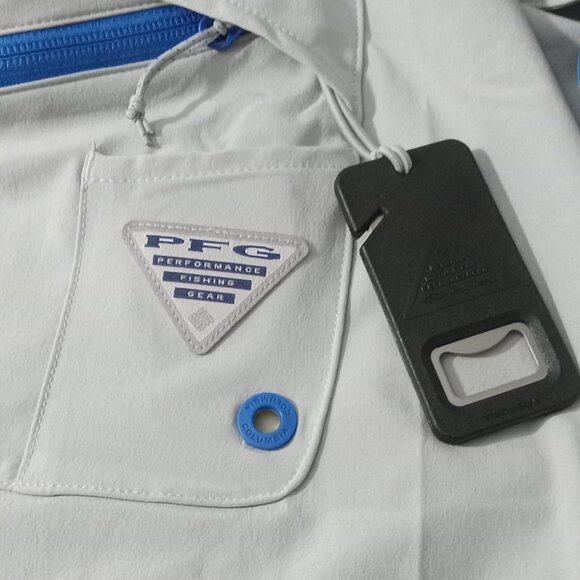 Columbia PFG Terminal Tackle Shorts Mens 44 waist/INS 10" GRAY UPF 50 NWT s-6793 - Picture 11 of 16